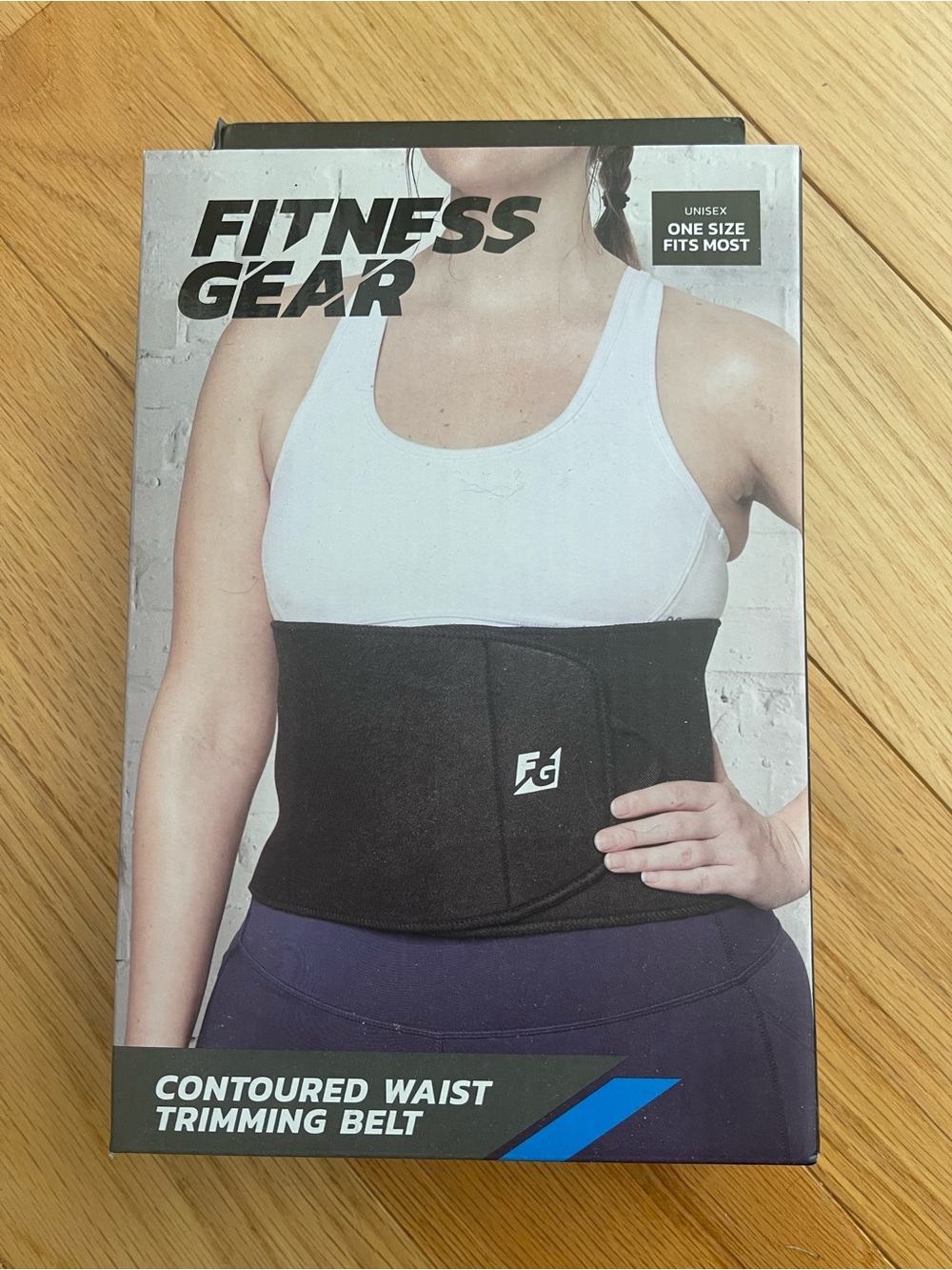 Black Contoured Waist Trimming Belt